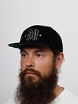 Бейсболка MITCHELL NESS арт. HMUS6828-MNNYYPPPBLCK (черный)